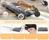 Premium Orthopedic Dog Bed - Bite-Resistant, Dirt-Repellent and Machine Washable Pet Mat with Anti-Slip Bottom, & Joint Support