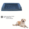 XS, S, M, L Breed Dogs Memory Foam Orthopedic Dog Bed Sofa with Removable Washable Cover, Waterproof Liner, Non-Skid Bottom & Pressure Relief Comfort