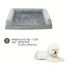 XS, S, M, L Breed Dogs Memory Foam Orthopedic Dog Bed Sofa with Removable Washable Cover, Waterproof Liner, Non-Skid Bottom & Pressure Relief Comfort