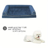 XS, S, M, L Breed Dogs Memory Foam Orthopedic Dog Bed Sofa with Removable Washable Cover, Waterproof Liner, Non-Skid Bottom & Pressure Relief Comfort